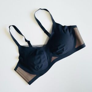 Honeylove 3X crisscross wireless black bra